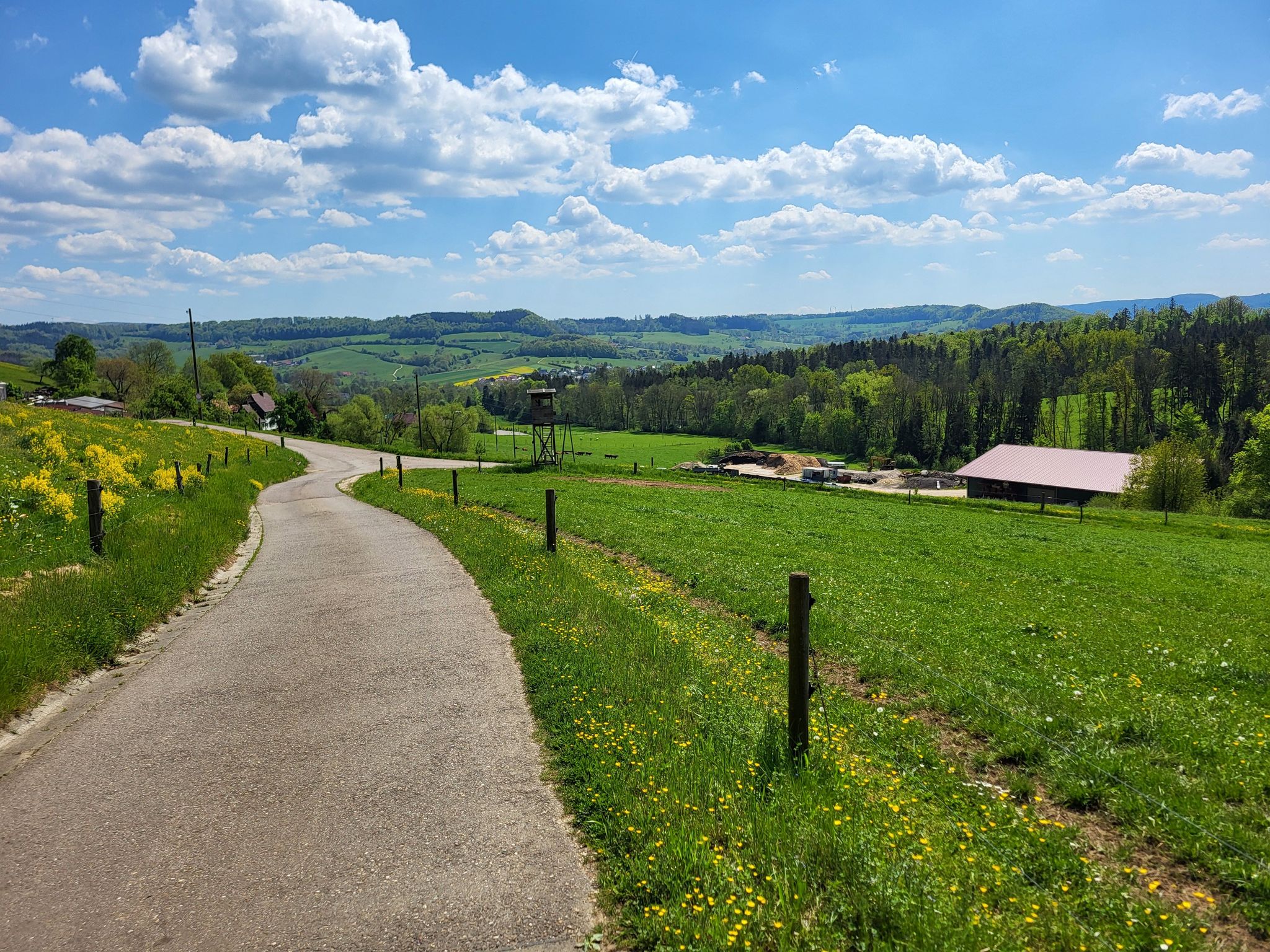 Abfahrt nach Ottenbach