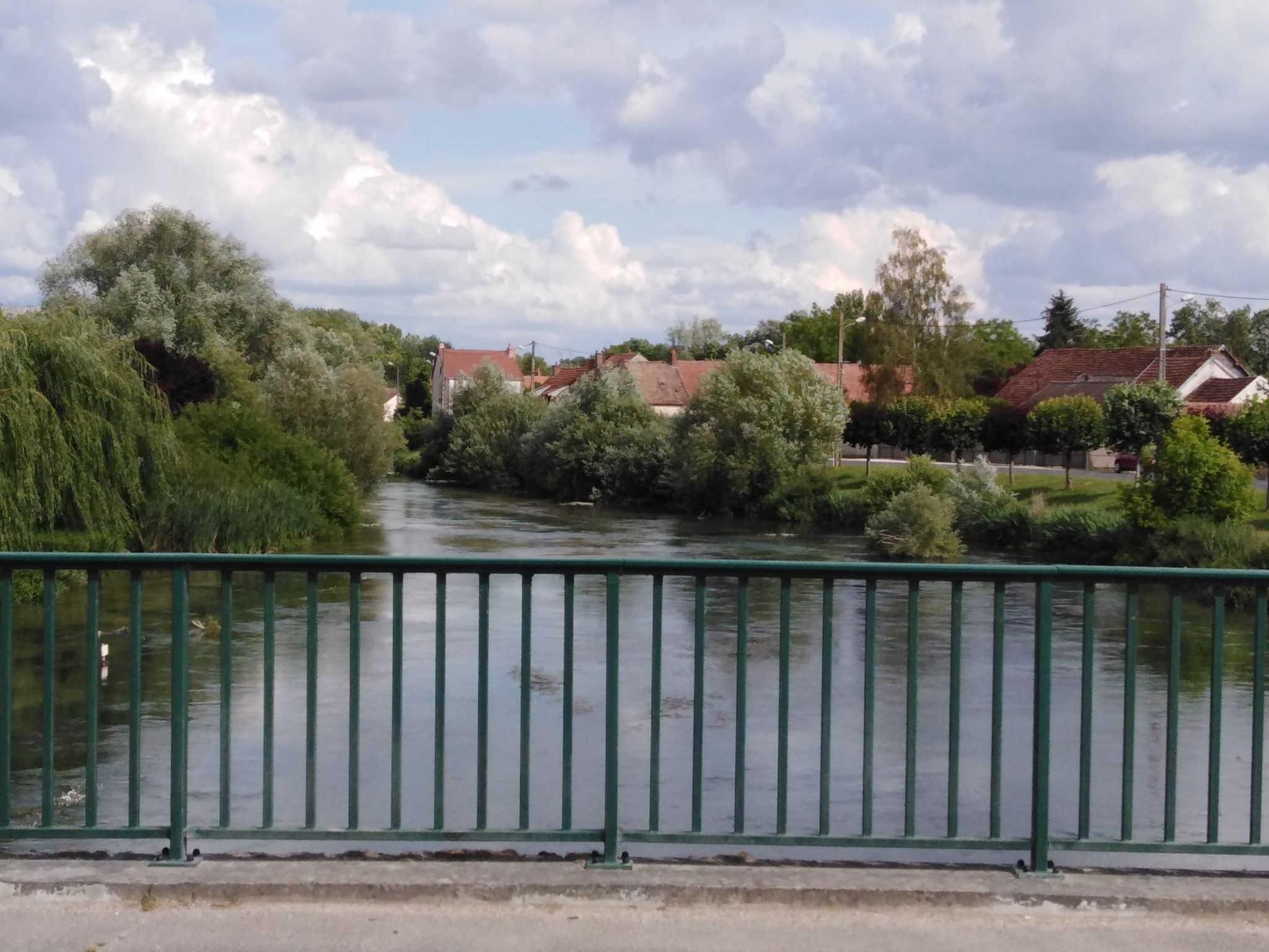 Comment coule la Seine à Sauvage