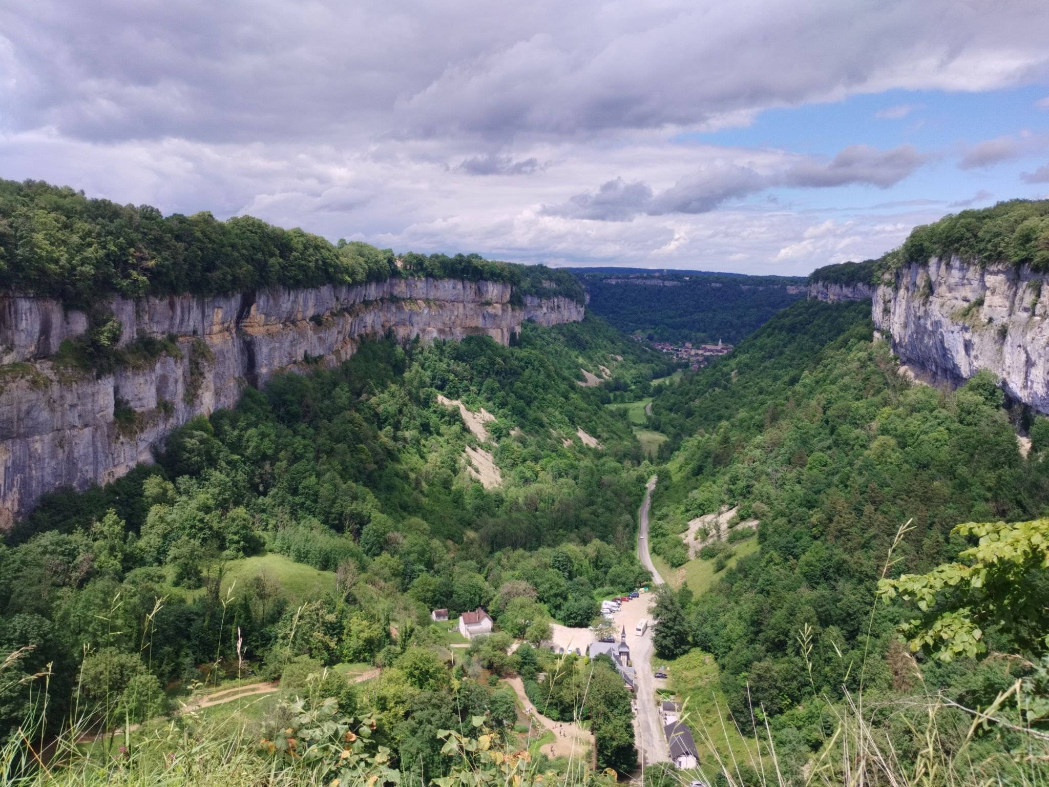 Belvedere oberhalb der Cascade