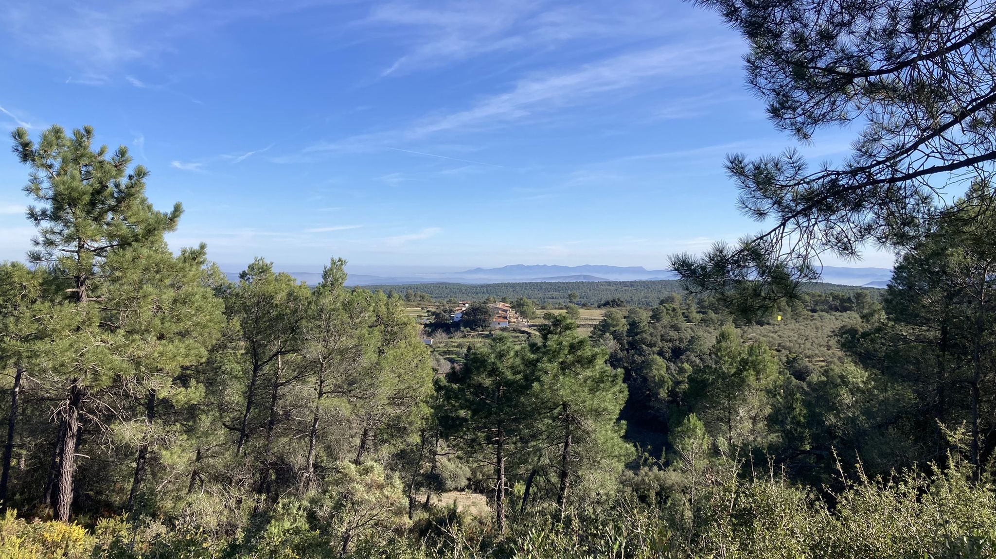 Vistas al caserío de Benalí