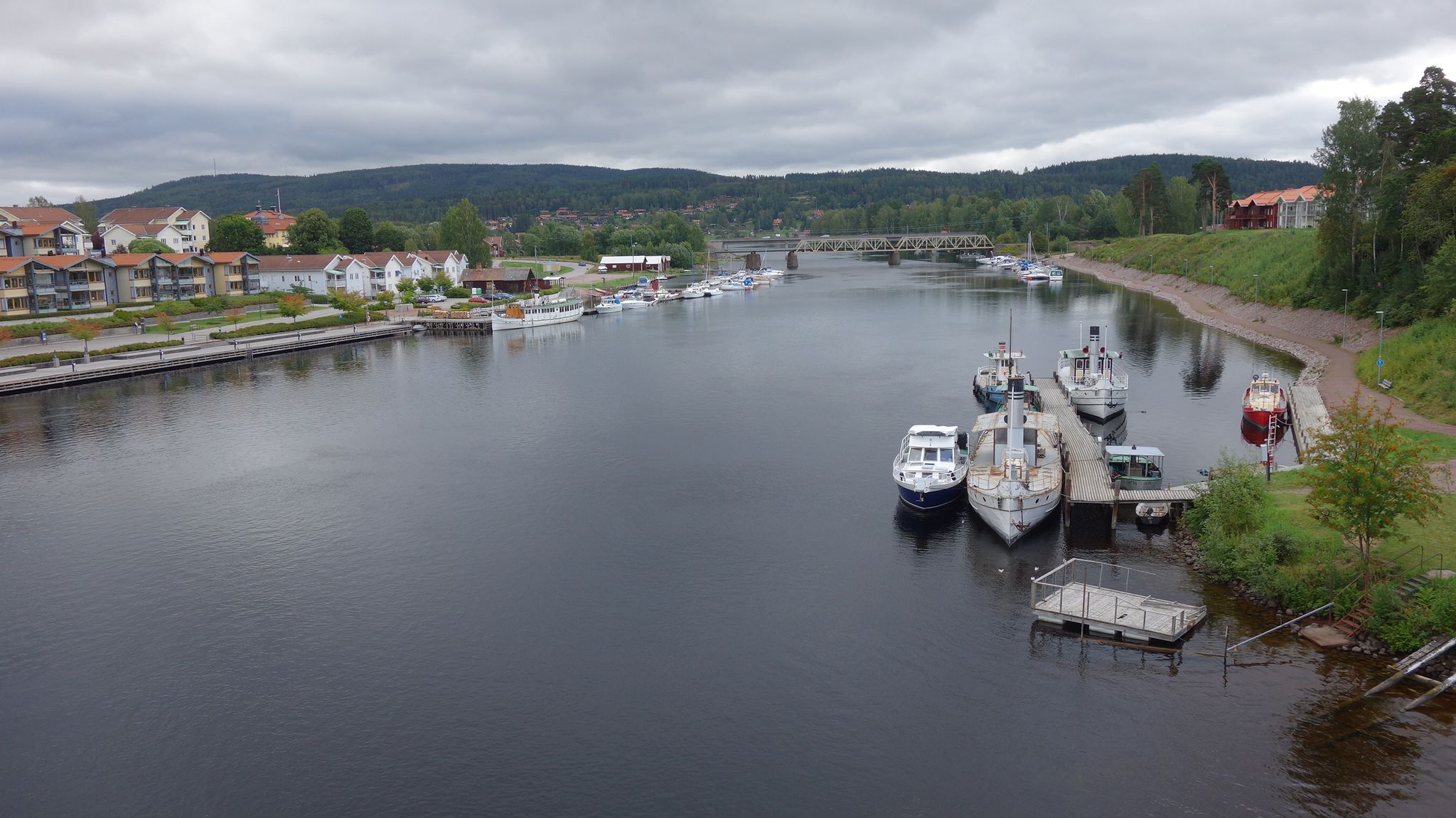 Brücke über den Österdaläven