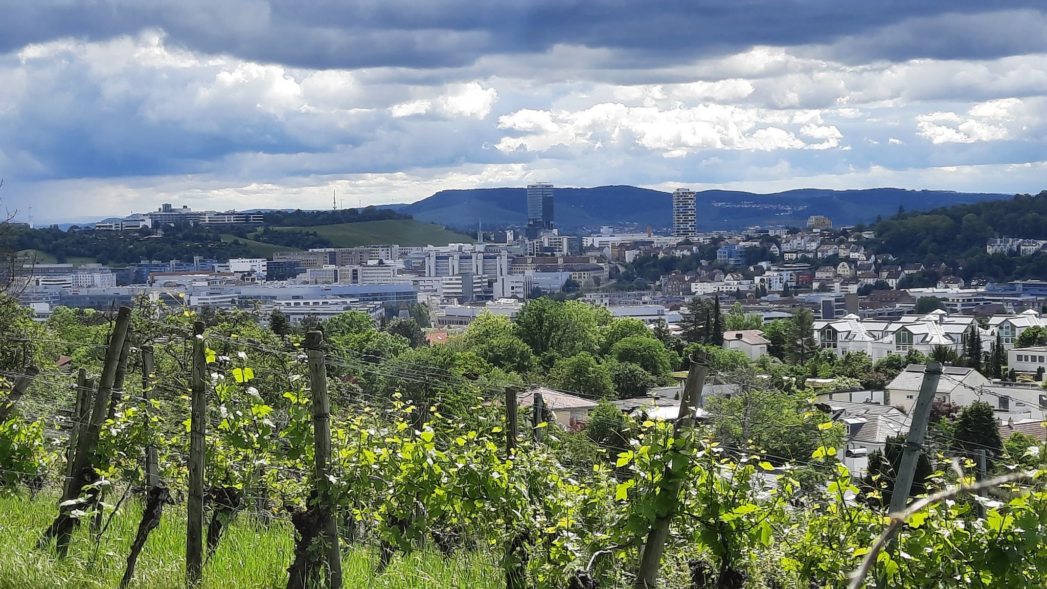 Blick auf Stuttgart