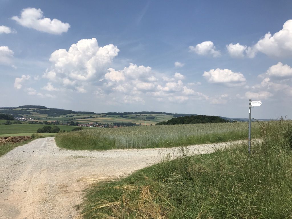 Wanderweg am Höhenweg