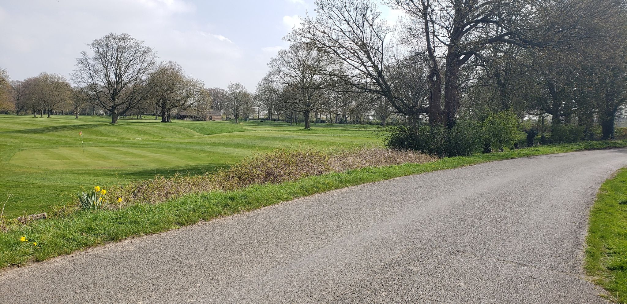 Alongside the Golf Course