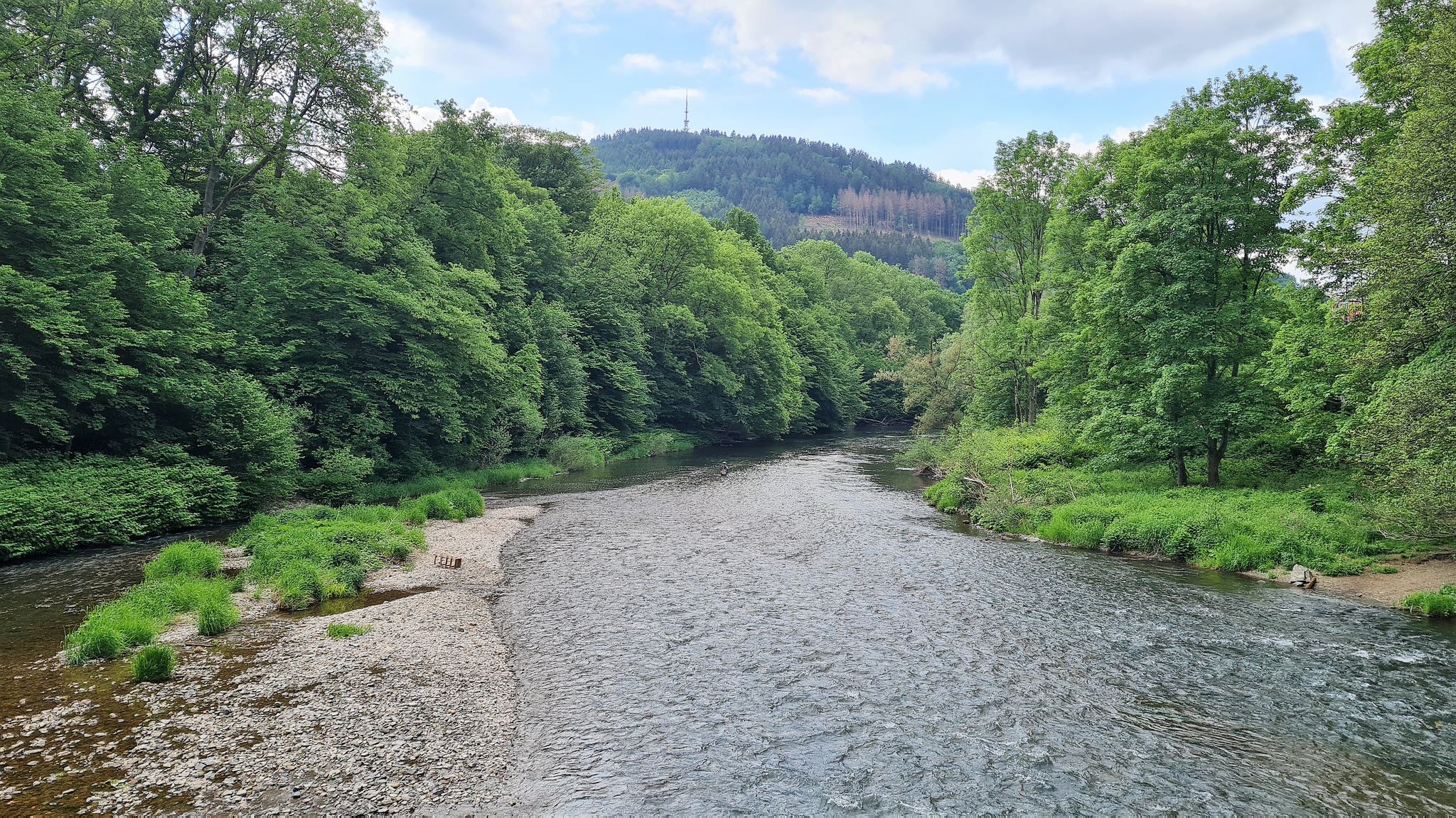 die Lenne hinter Eiringhausen