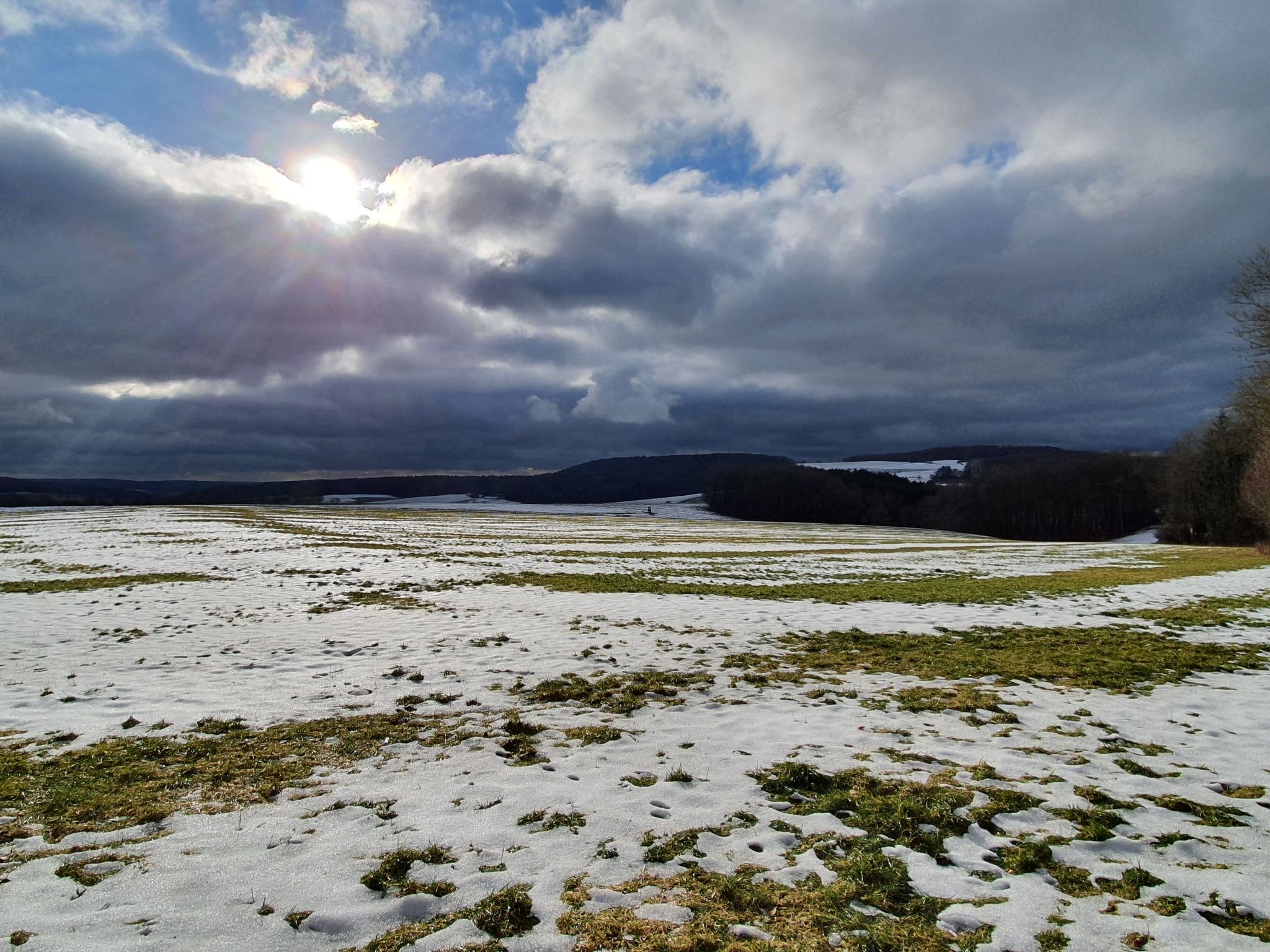 Hahnenkammschnee