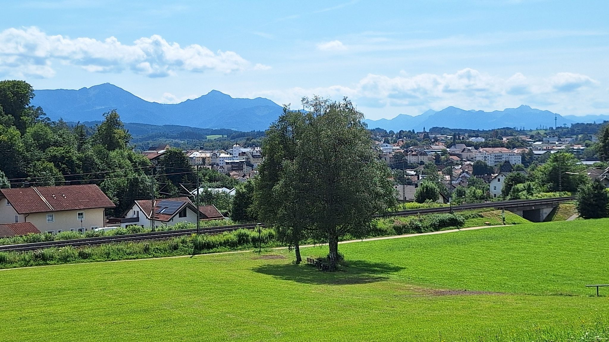 Traunstein von oben