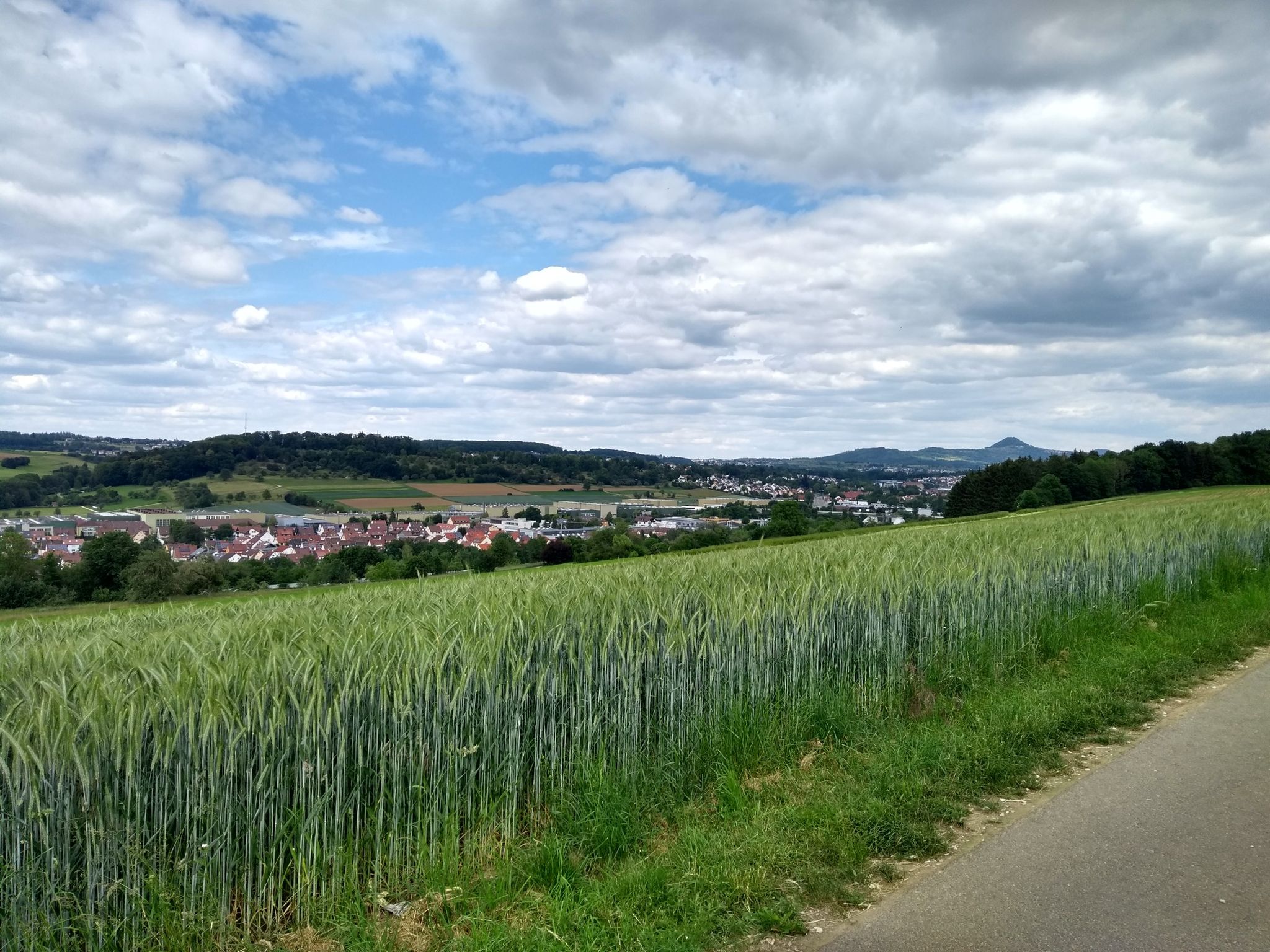 Blick auf Uhingen
