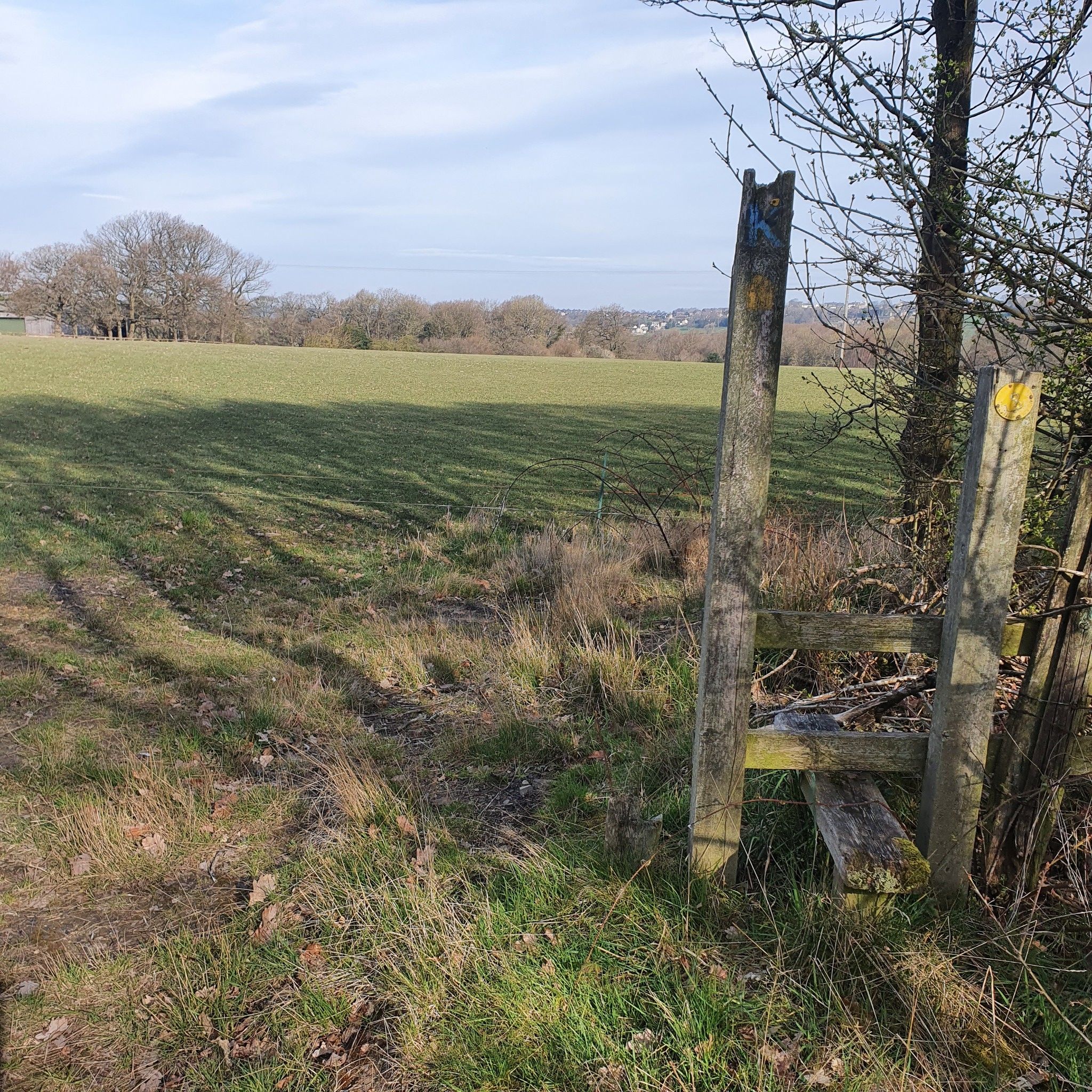 Farmer has cut off footpath
