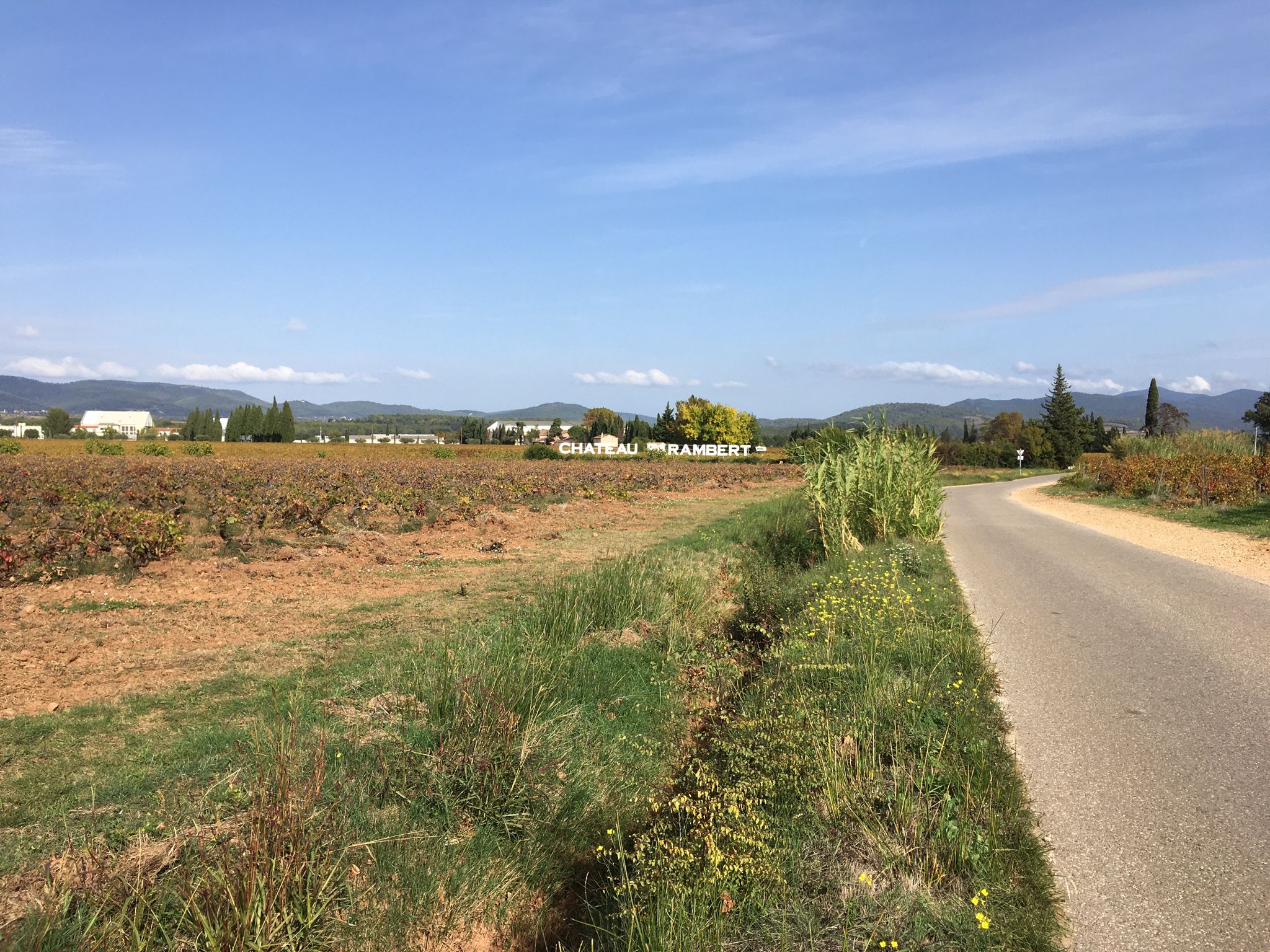 En approche de Pierrefeu