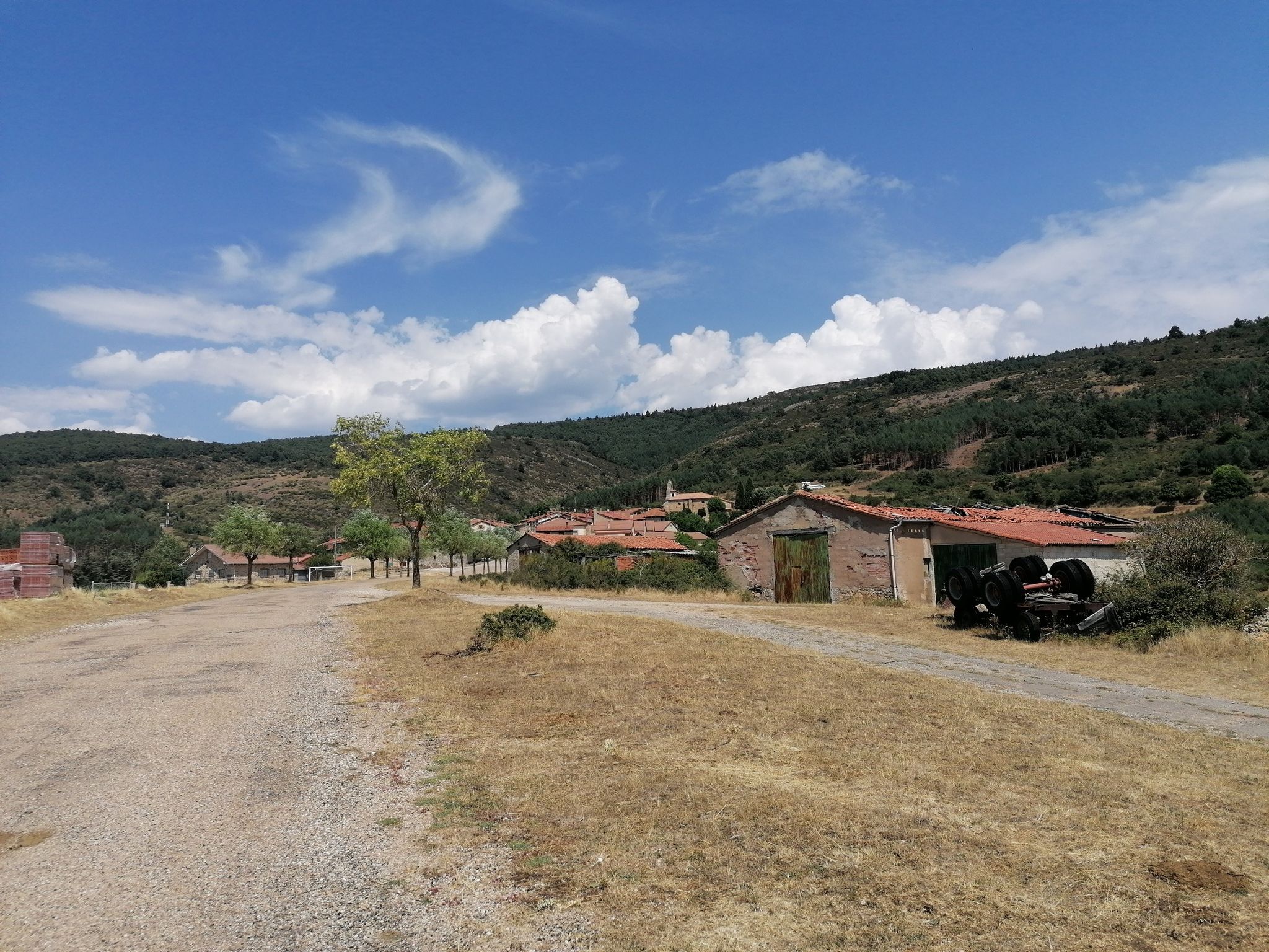 pueblo más alto de Burgos