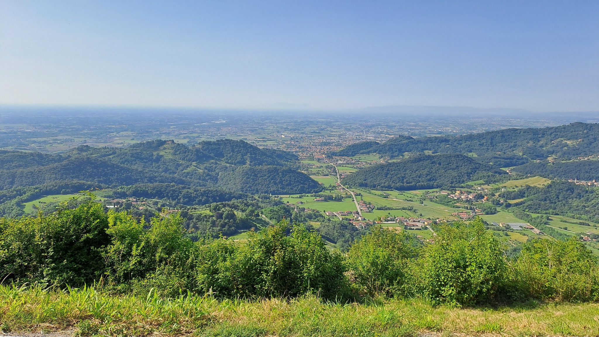 veduta sul Bassanese da Pradipaldo