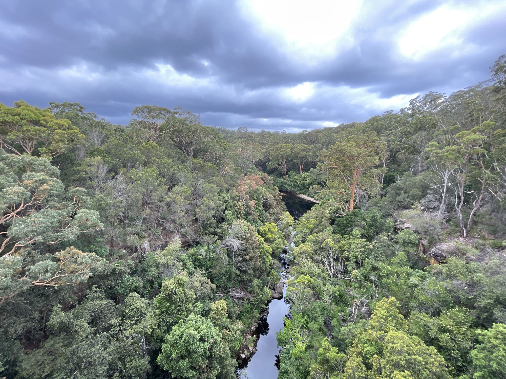View from the bridge