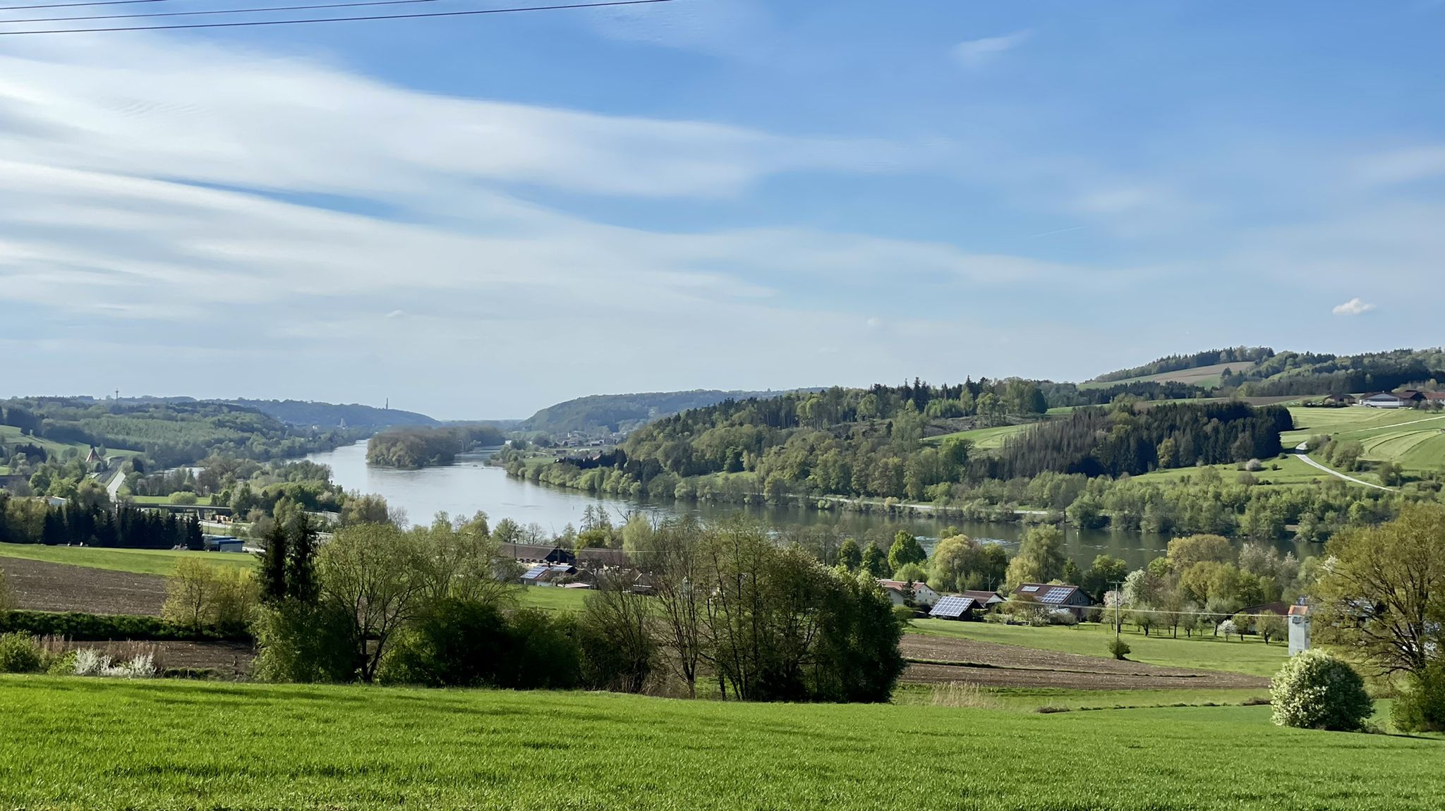Ausblick auf die Donau - ist das nicht herrlich?!