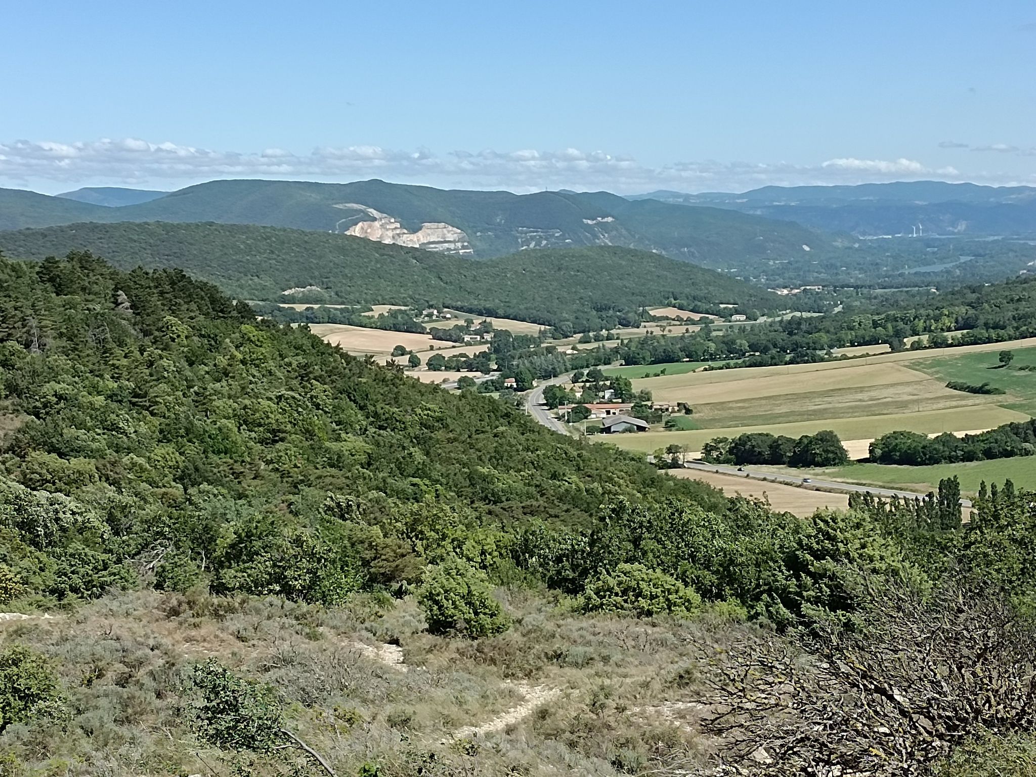 vue sur barrage Logis Neuf