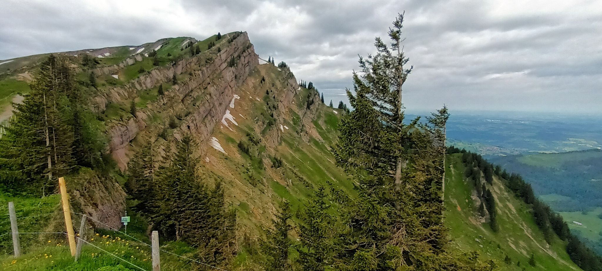 Rückblick zum Hochgrat