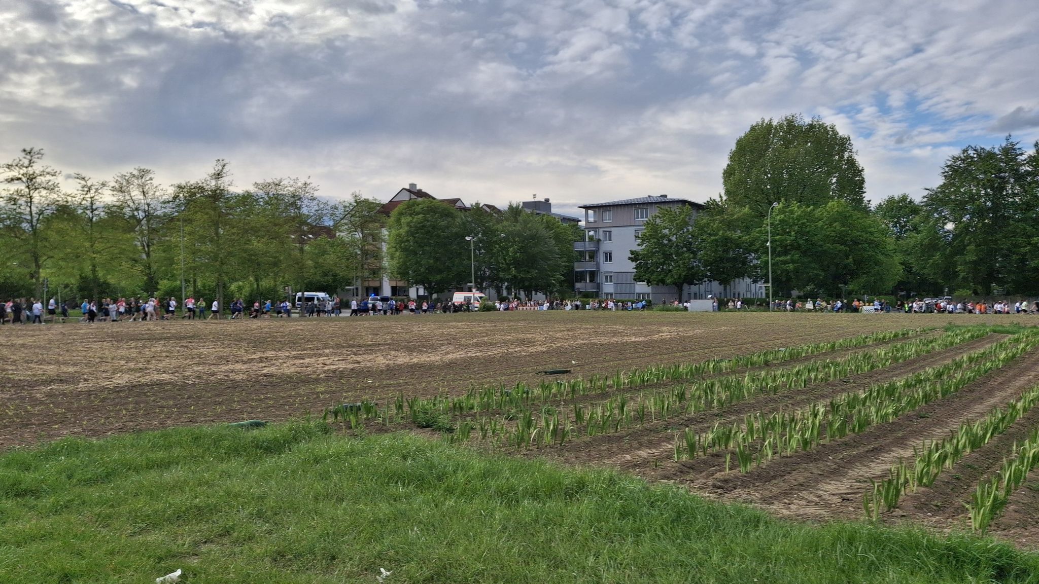 Es wurde eng auf dem Acker
