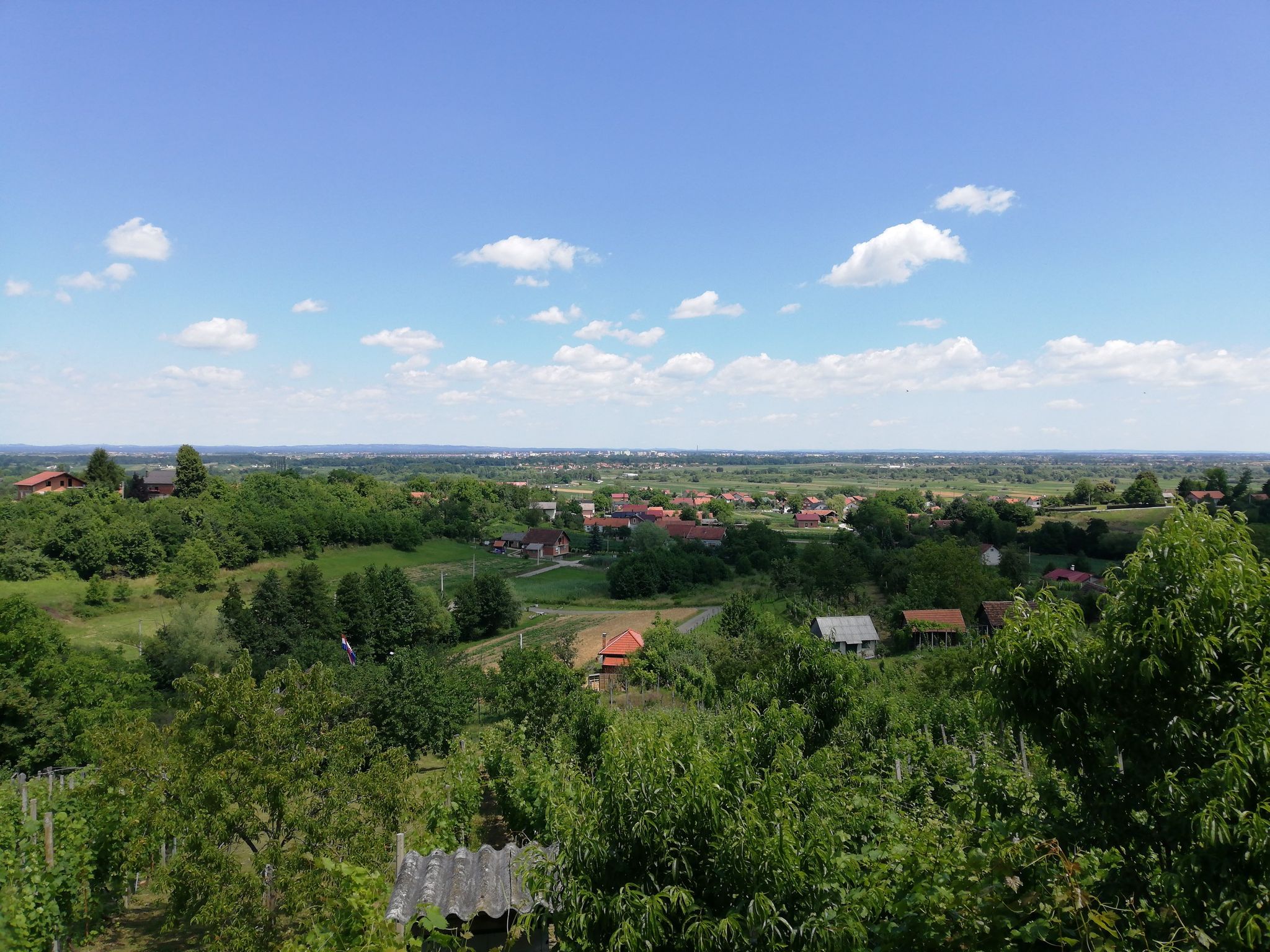 Blick auf Varazdin 