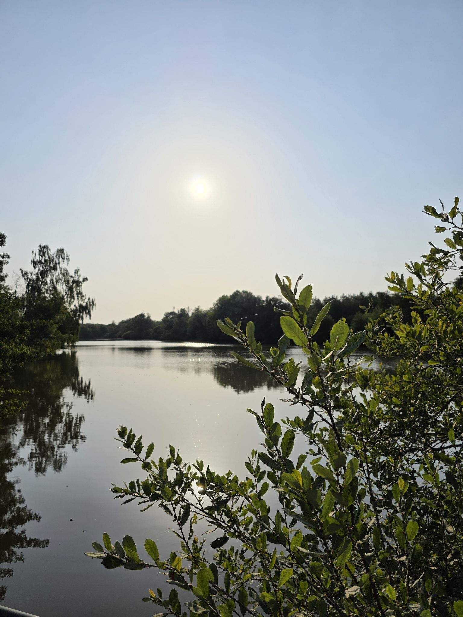 Étang près du village des pêcheurs