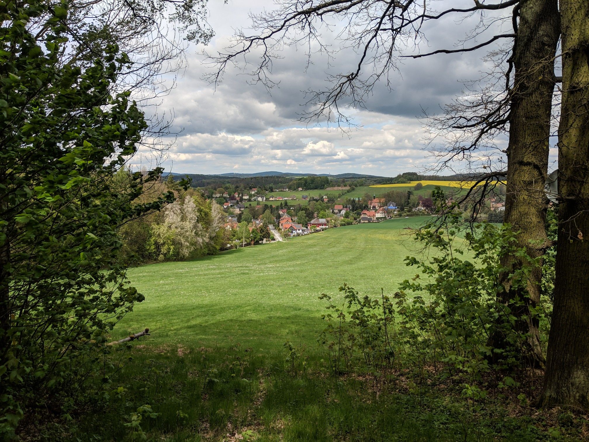 Blick zur Klunst