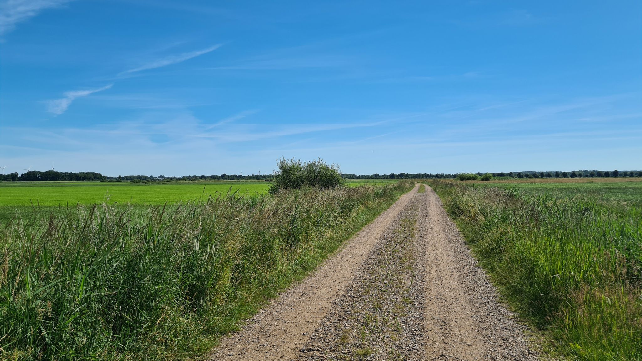 Manchmal muss es halt ein Sandweg sein