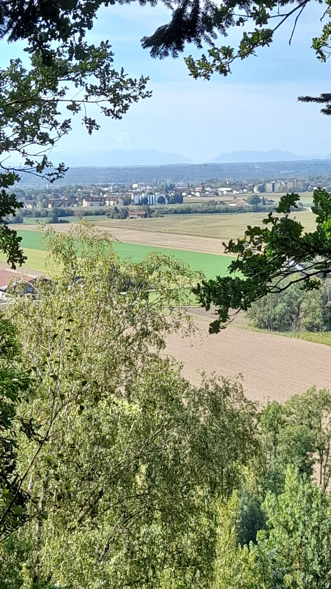 Blick auf Töging 