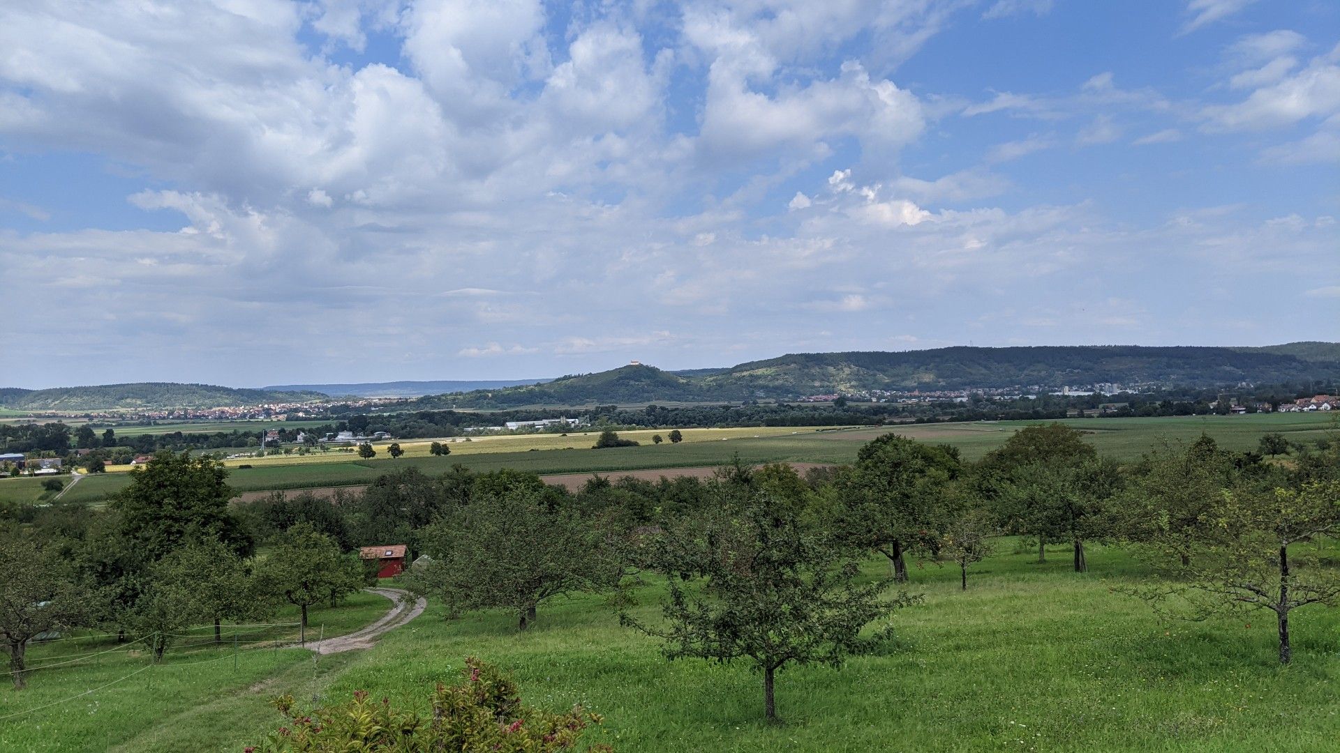 Blick auf die Wurmlinger Kapelle ⛪