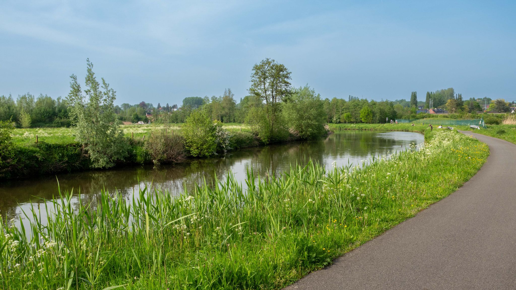 Langs de  Dender