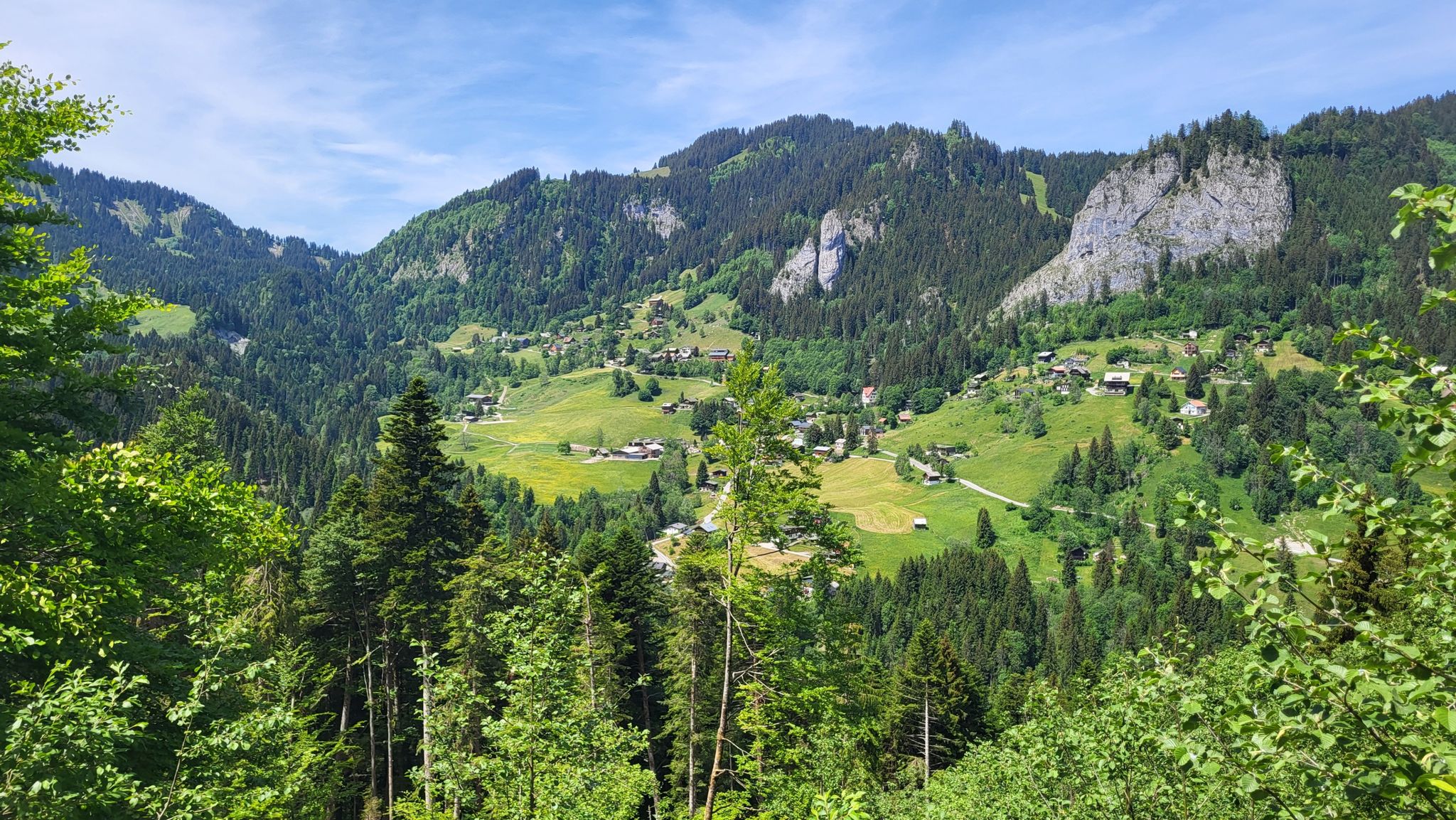 Blick auf Ebnit