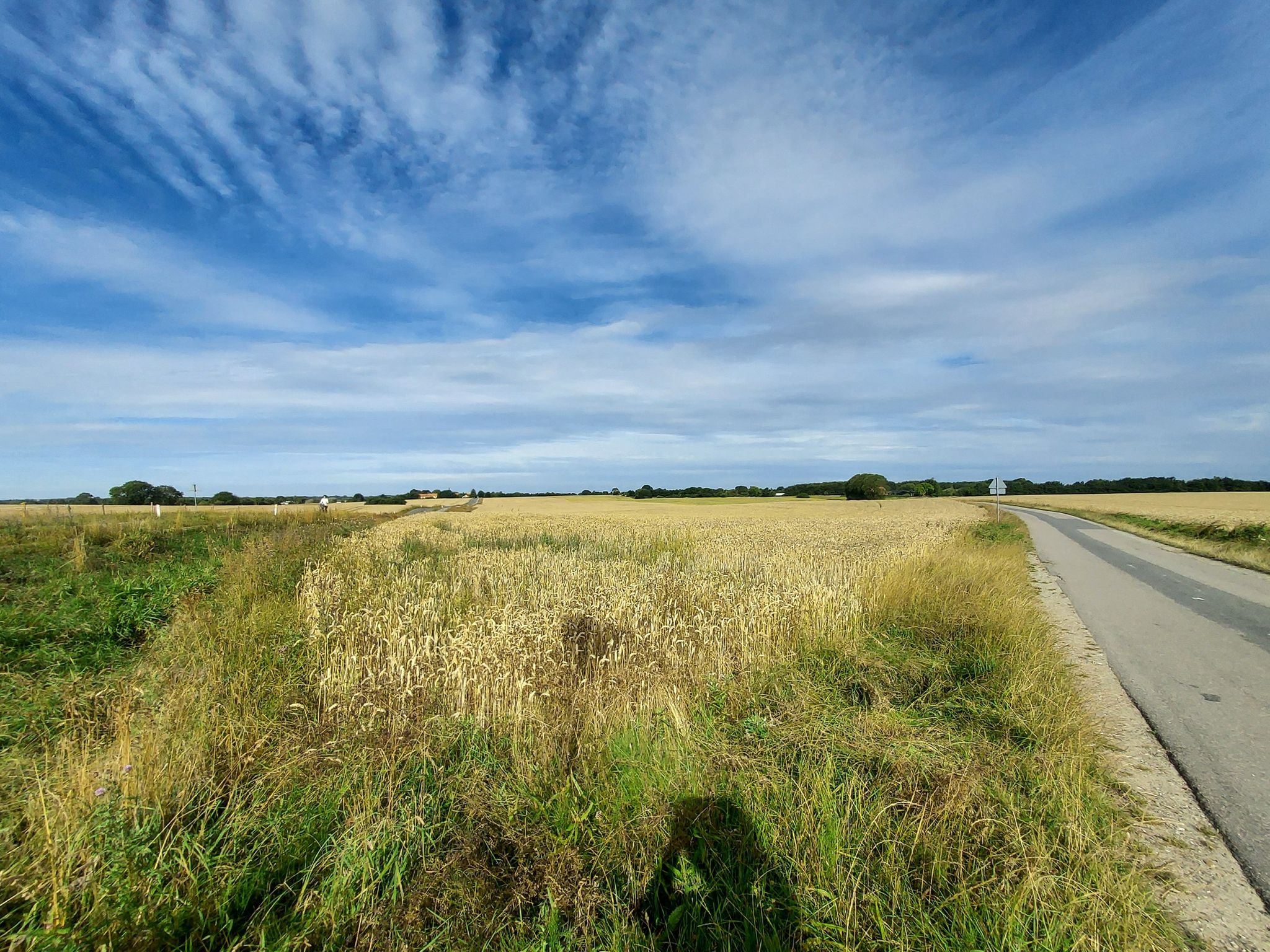 Auf dem Weg von Malling zur Küste