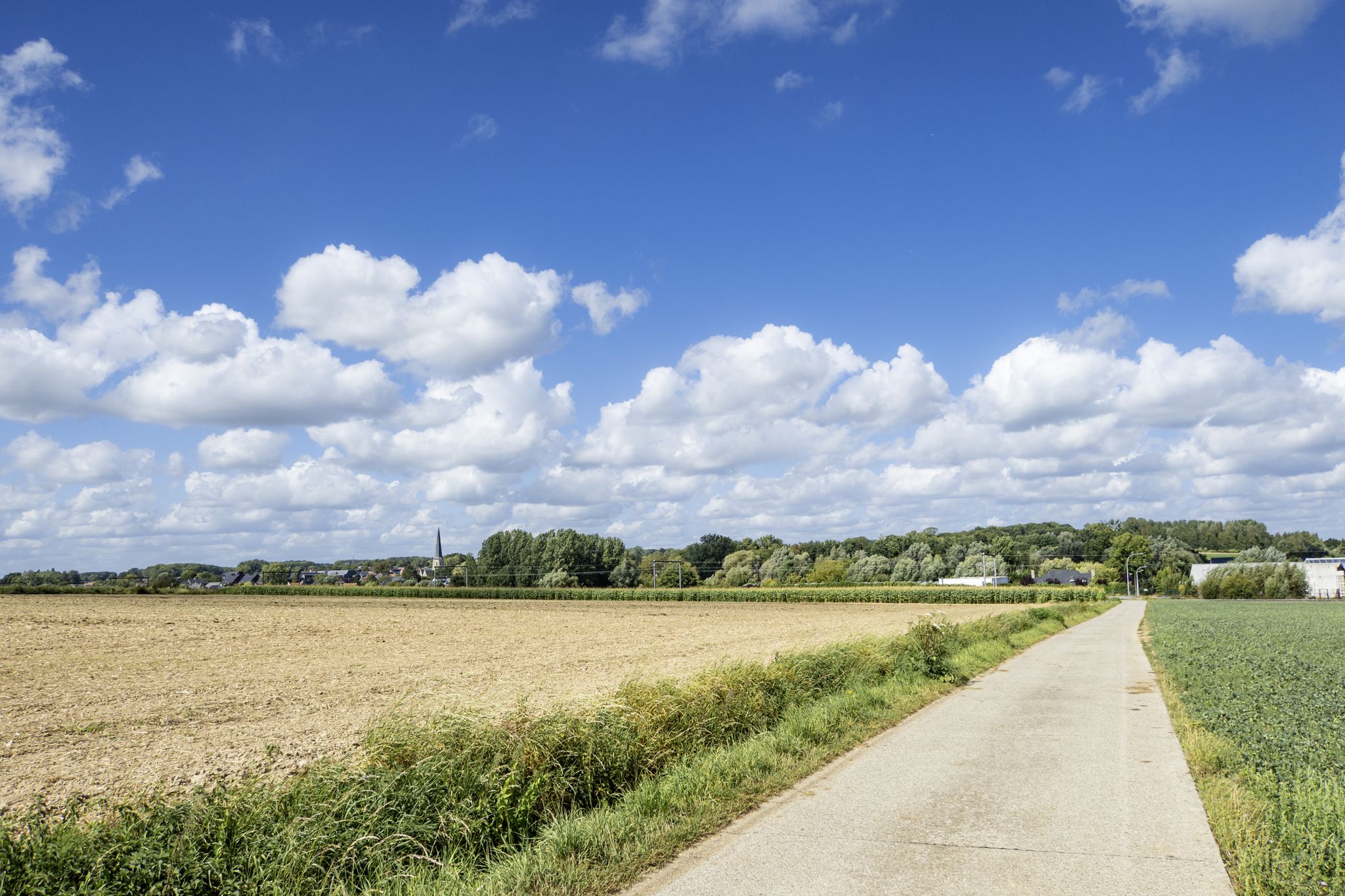 Voorbij Borsbeke naar Ressegem