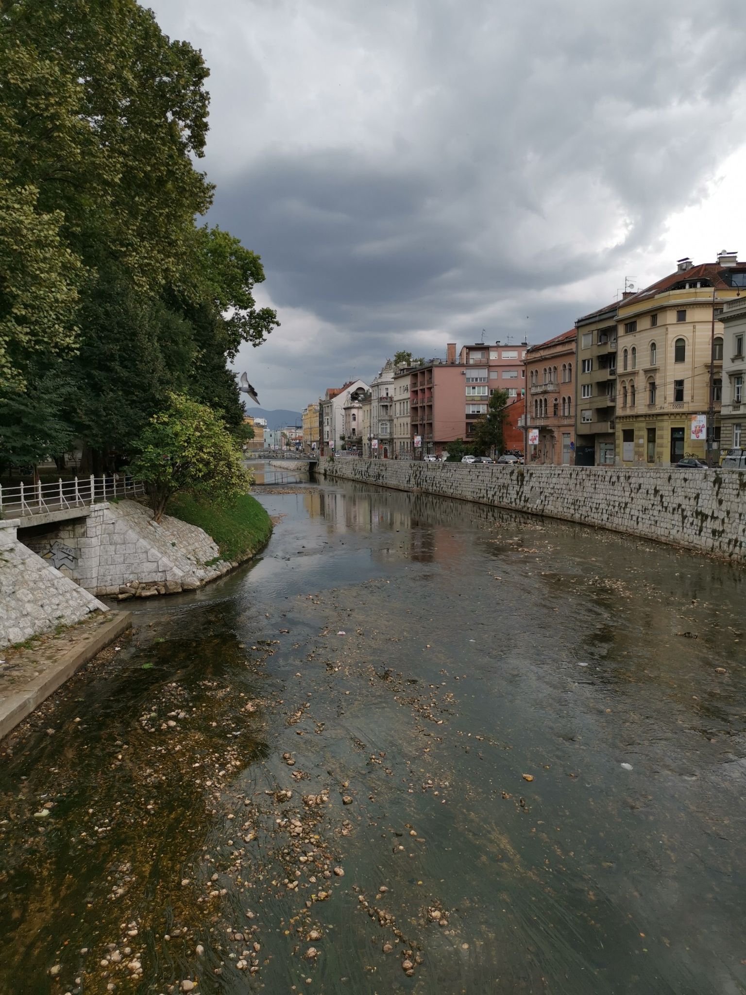 Fluss Miljaka