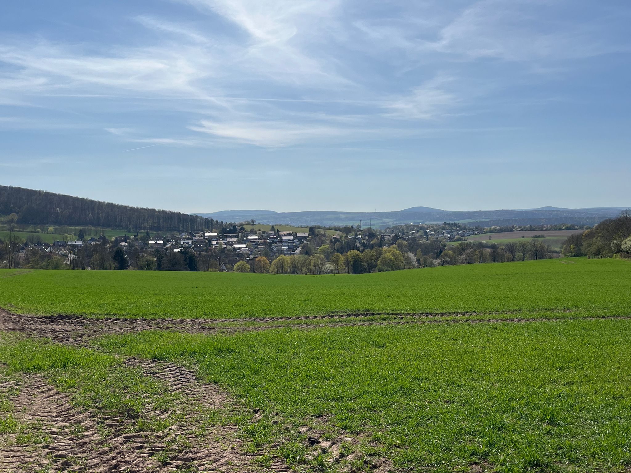 Blick auf Eddigehausen