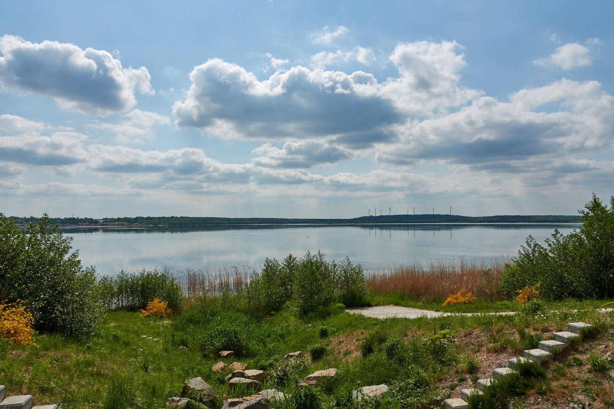 Letzter Blick auf den Gröberner See