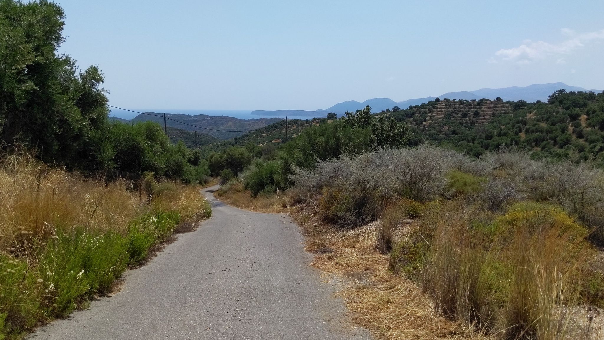 Blick von der Mani Richtung Westen