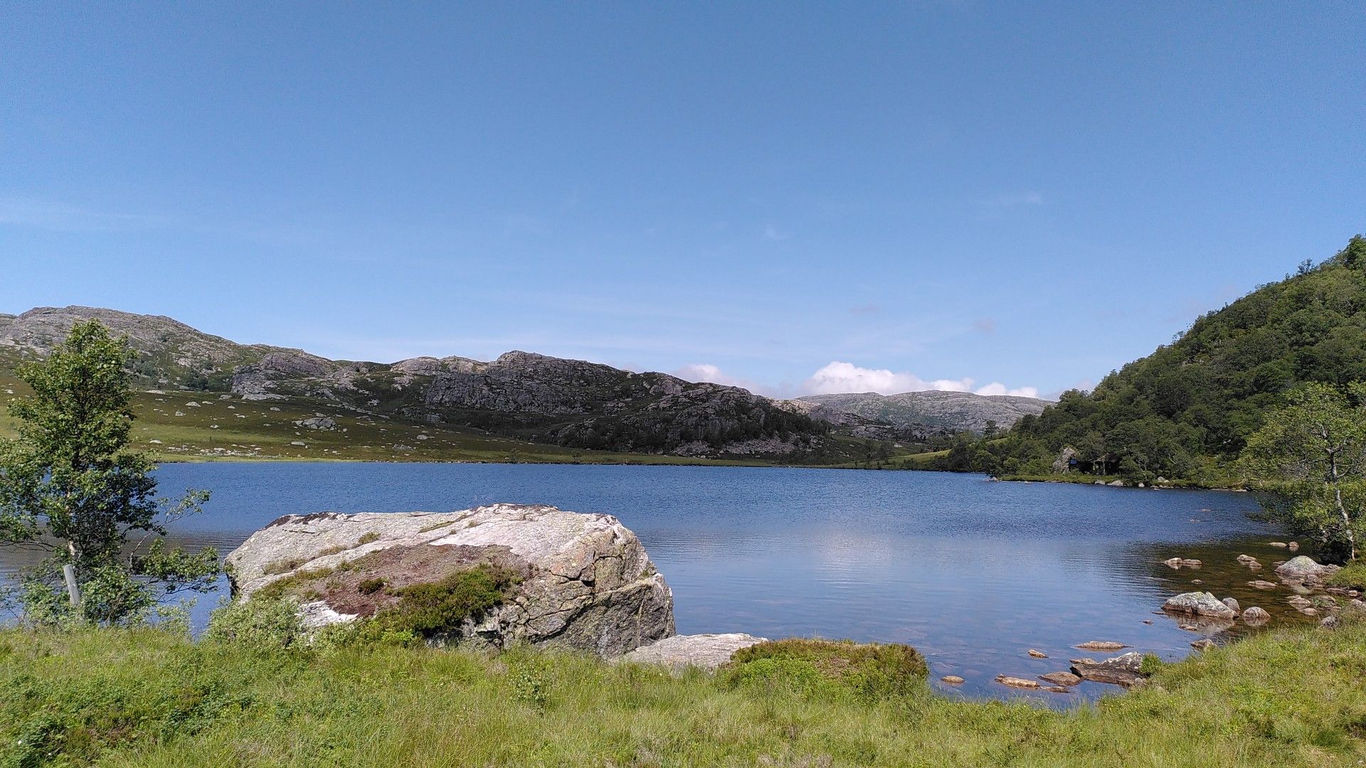 See mit Hütte