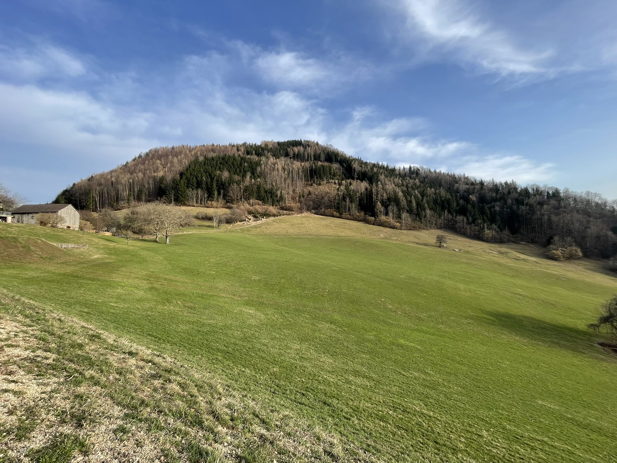 Blick zurück zum Glatzberg