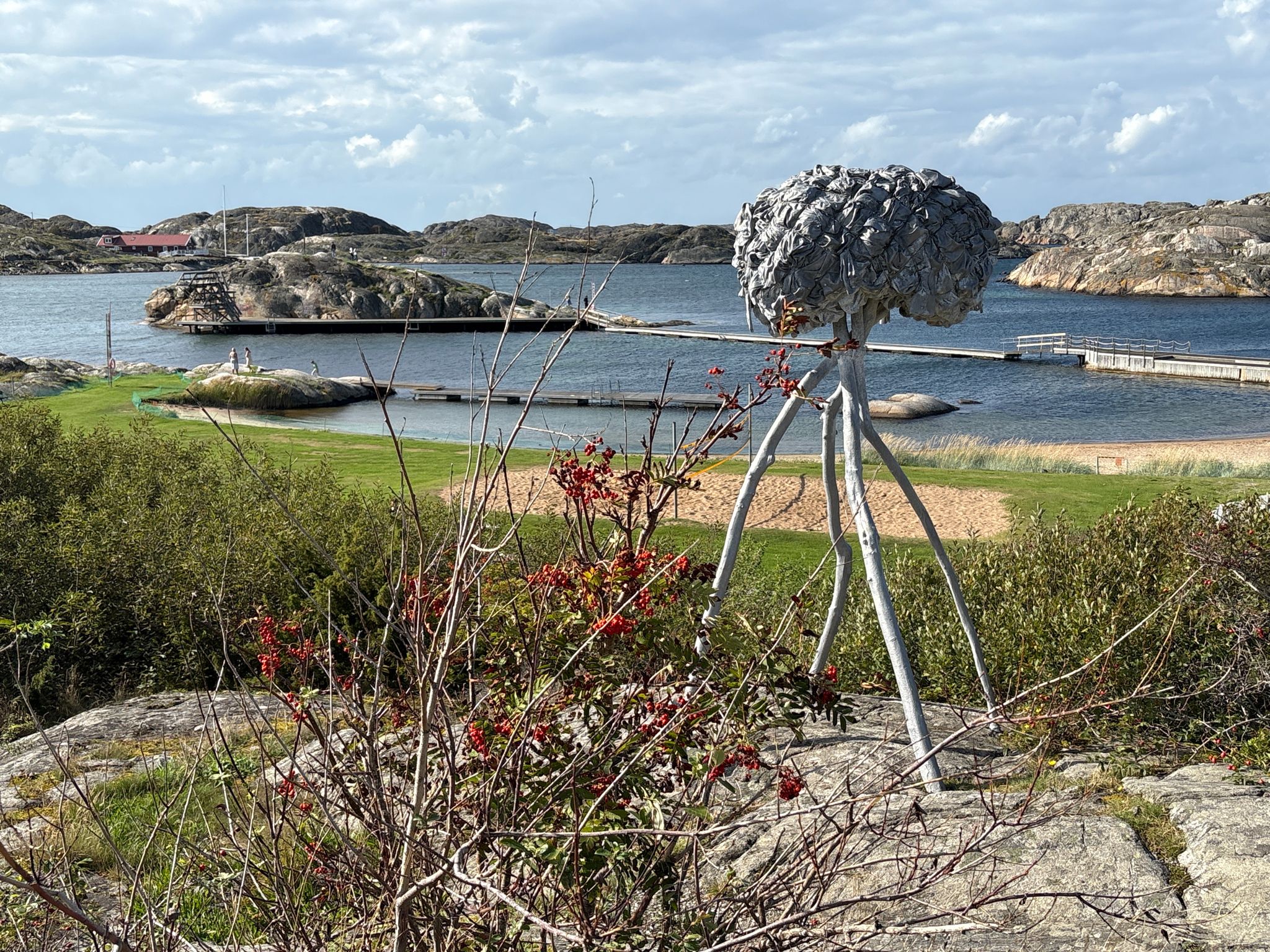 Kunstinstallation in Skärhamn