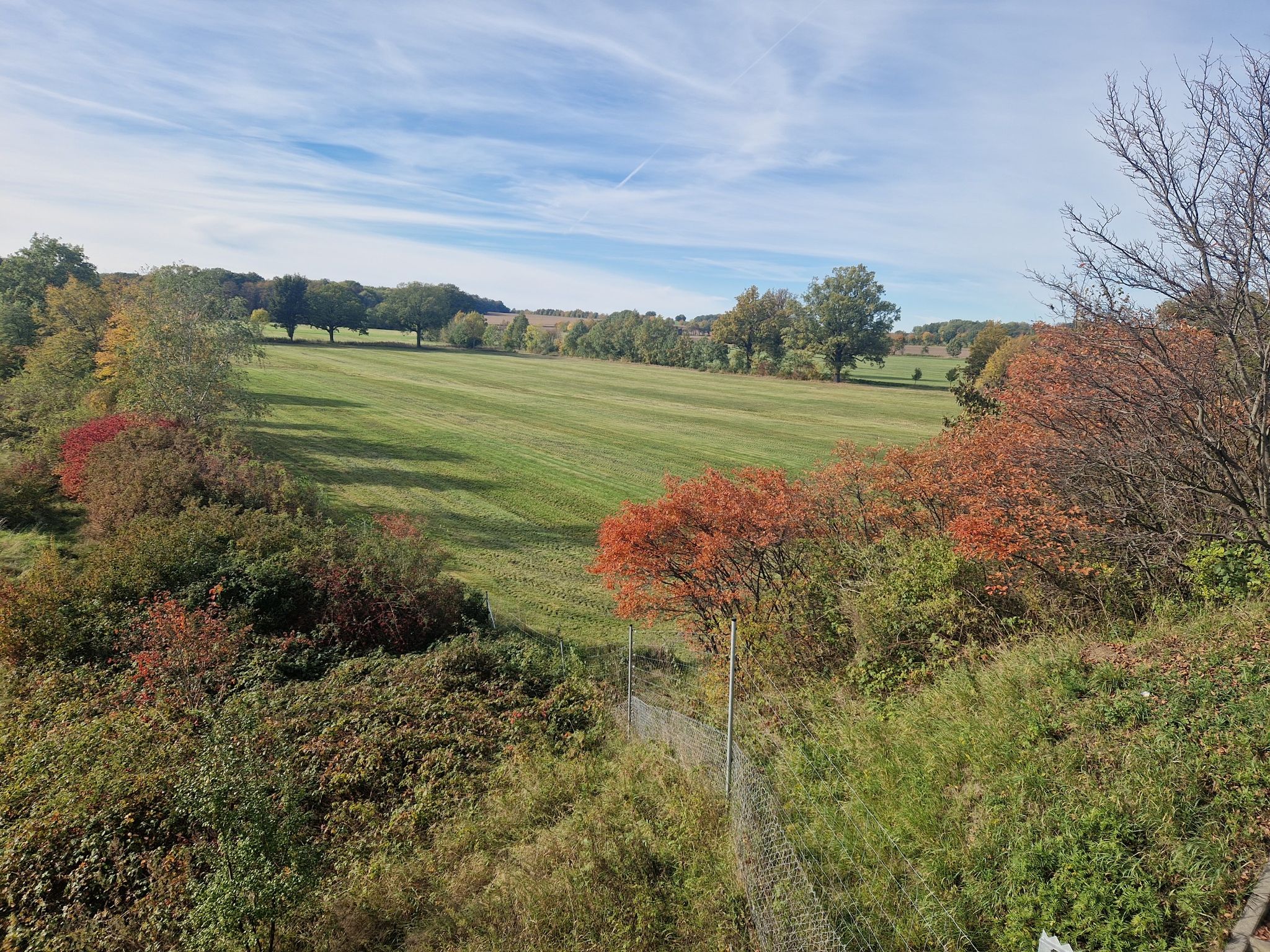 Blick zu dem Kreckwitzer Bergen