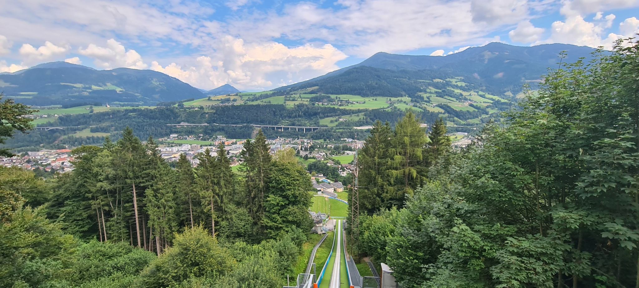 Blick von der WM Schanze