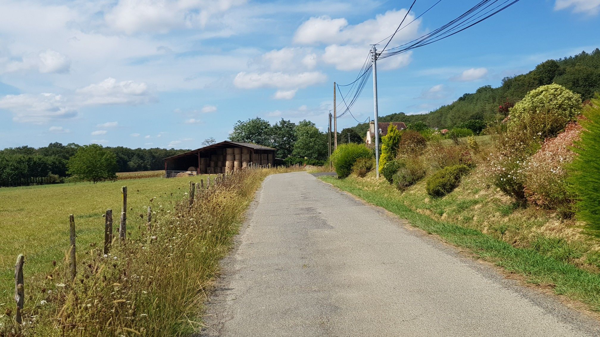 Petite route archi-tranquille...☺