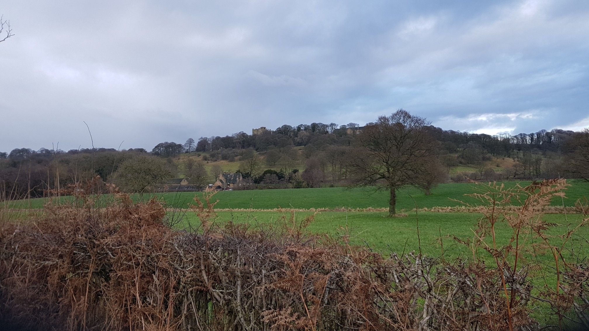 Hardwick Inn & Old Hall from Stanley Lane