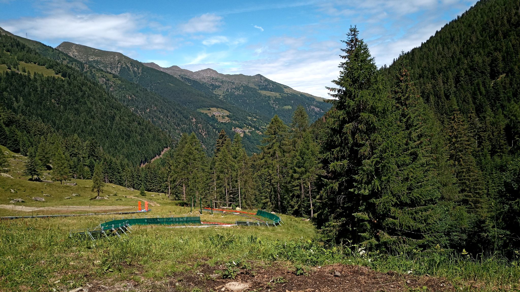 Da Pescegallo vista sulla Val Gerola