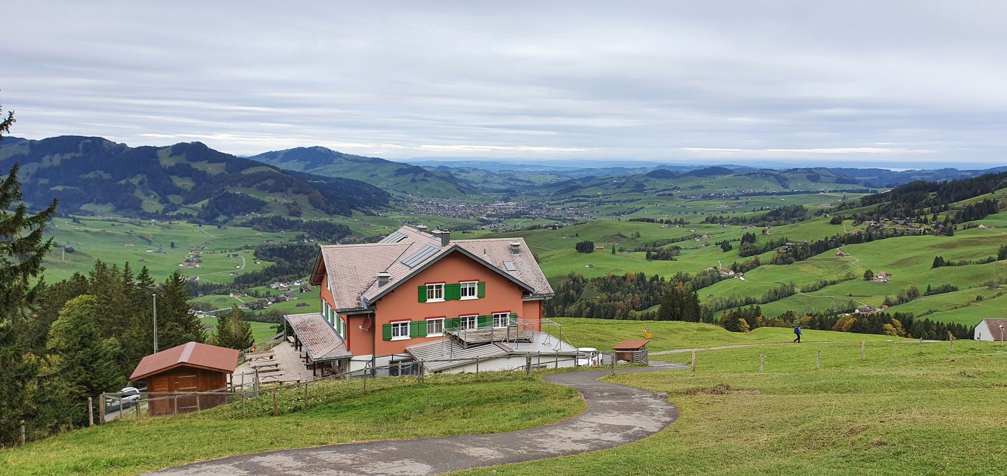 Ruhesitz, Sicht bis Bodensee