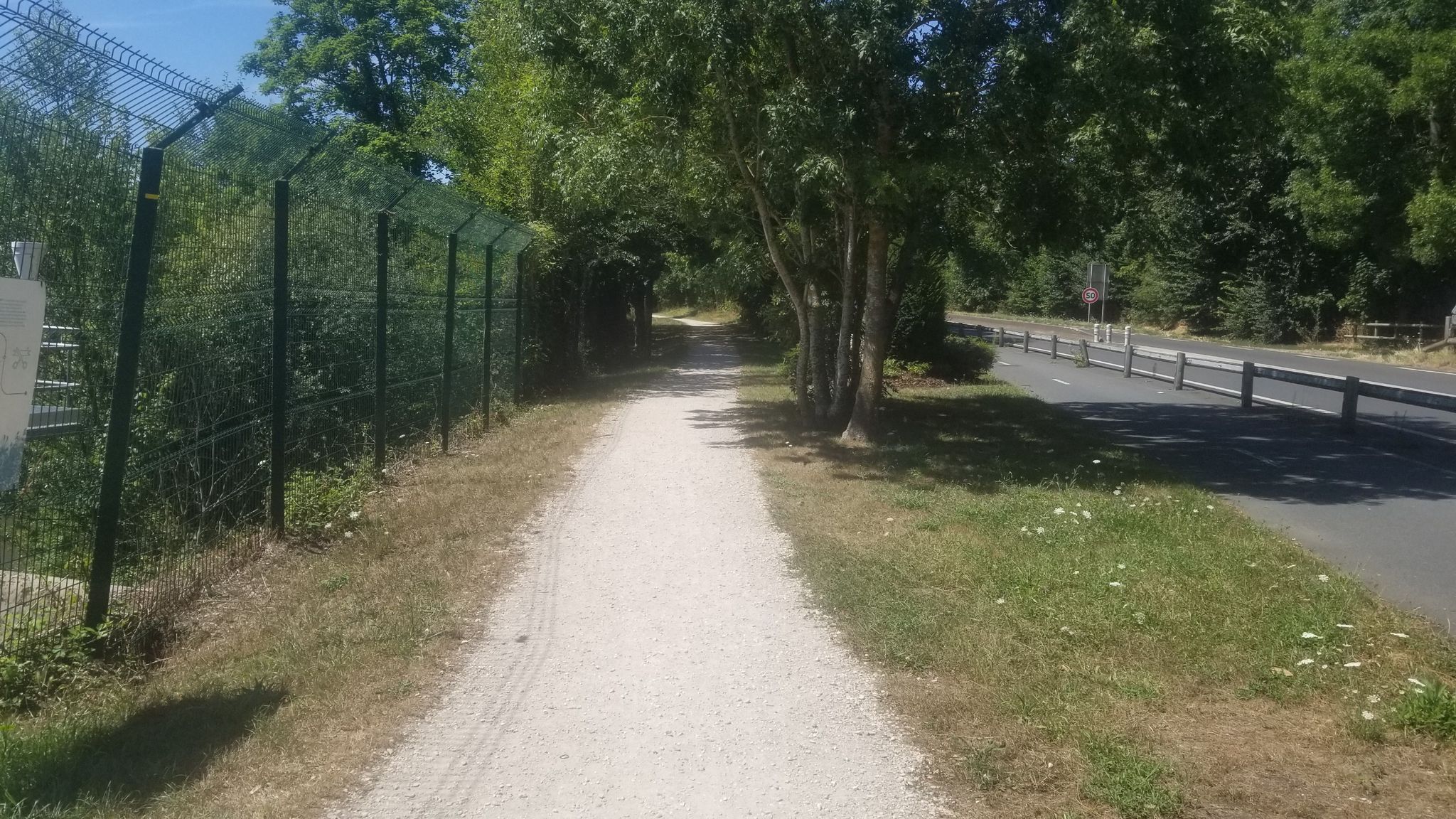 le sentier de la Bievre