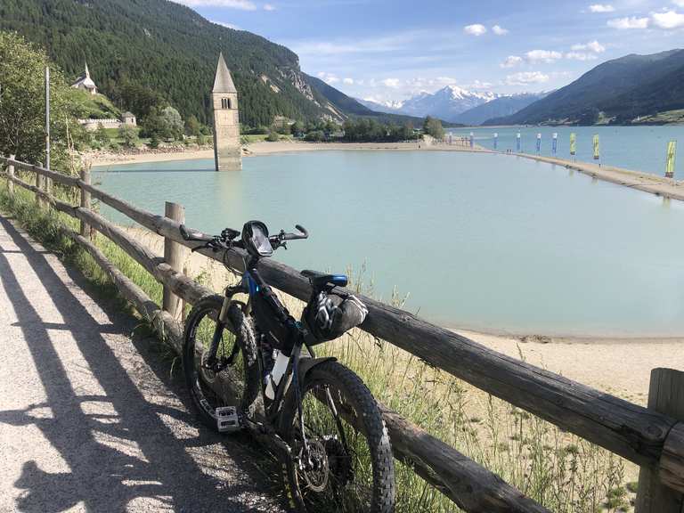 Alpenüberquerung 2022 Via Claudia Augusta & Etschradweg Komoot