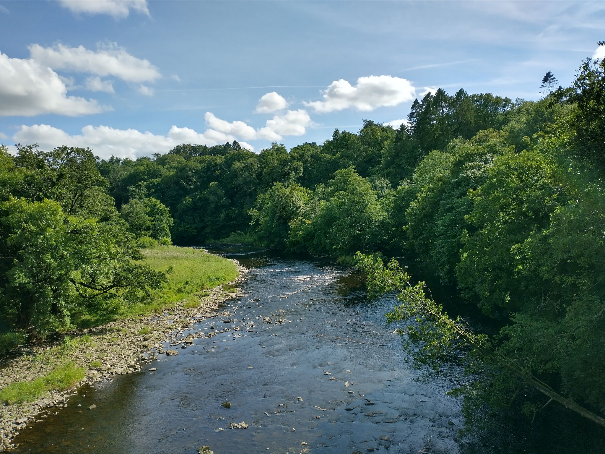 At Higher Hodder bridge