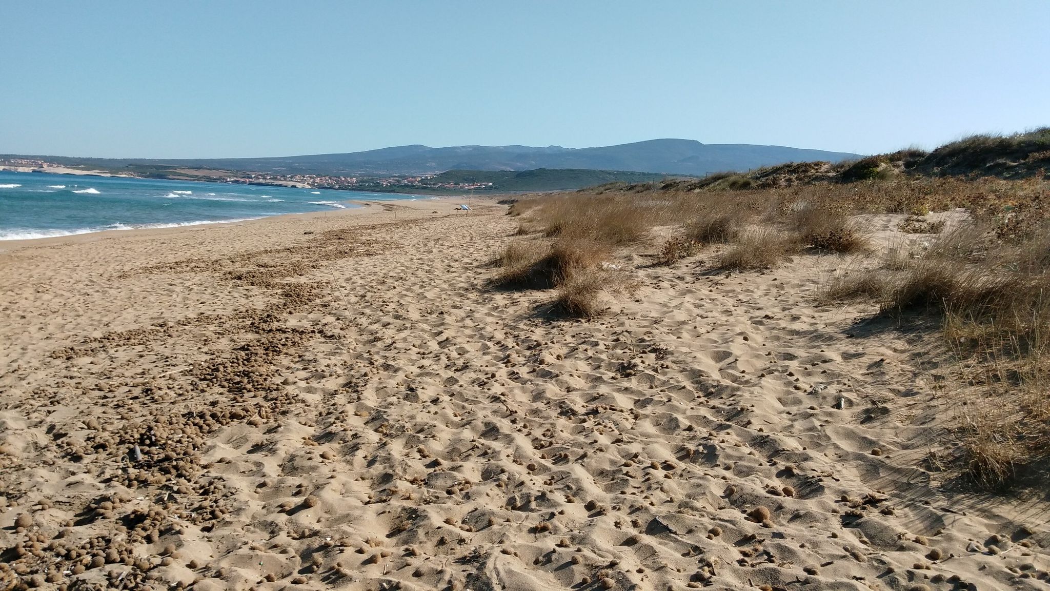 Weg am
 Strand?