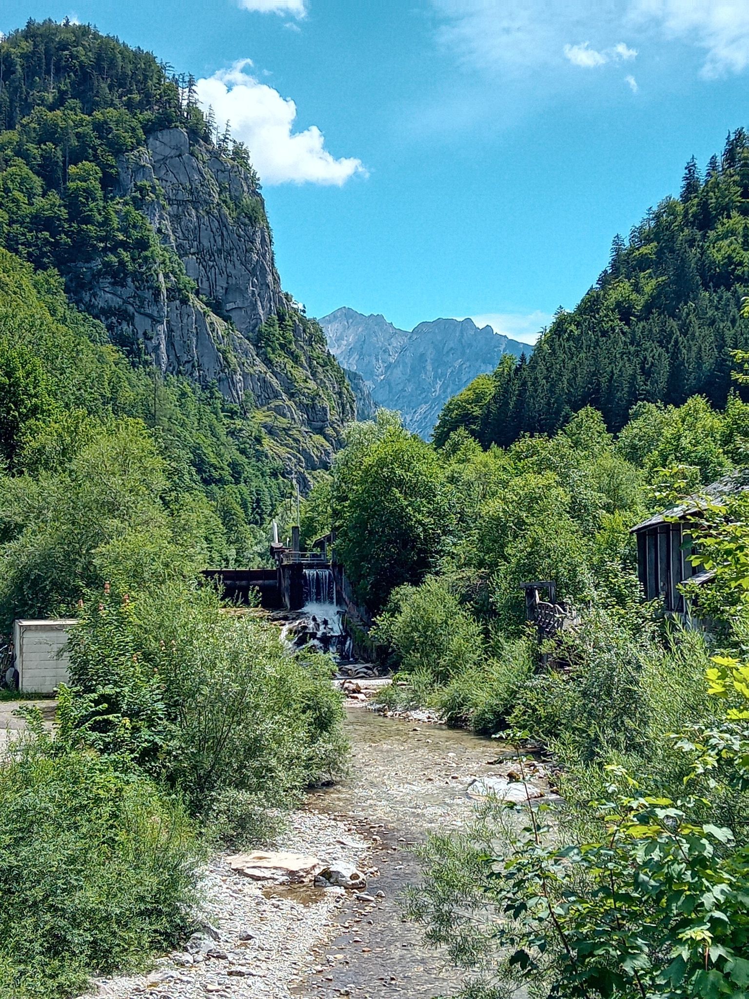 Immer weiter die Ens hinauf.
