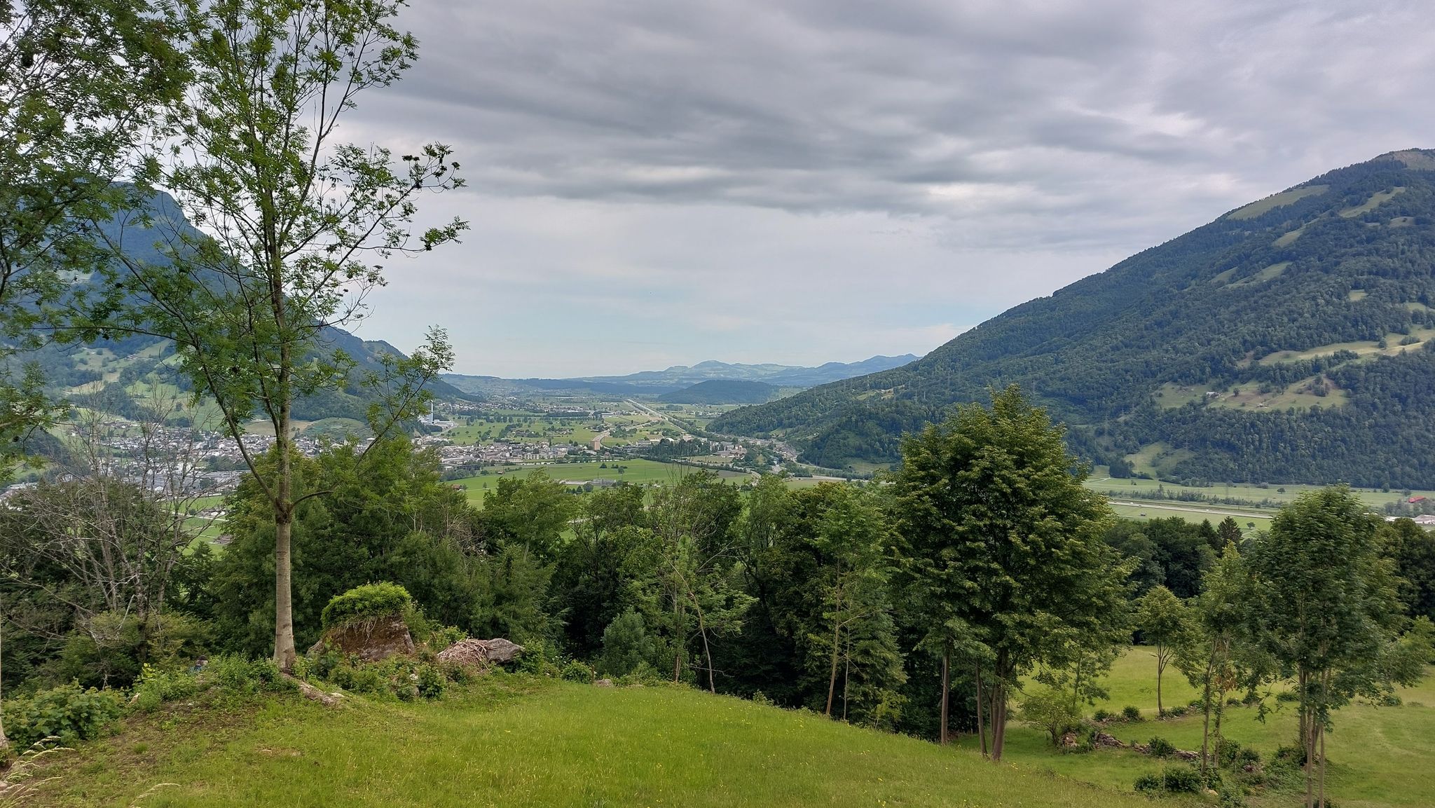 Blick Richtung Weesen